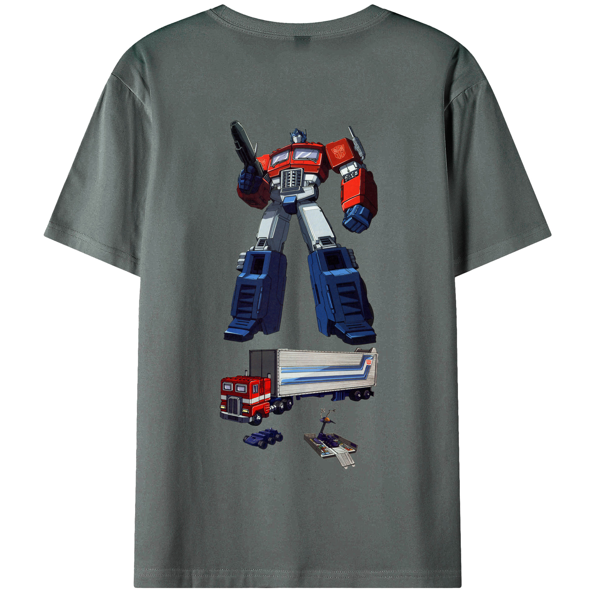 （画像用）  綿100％半袖Tシャツ（背面プリント）